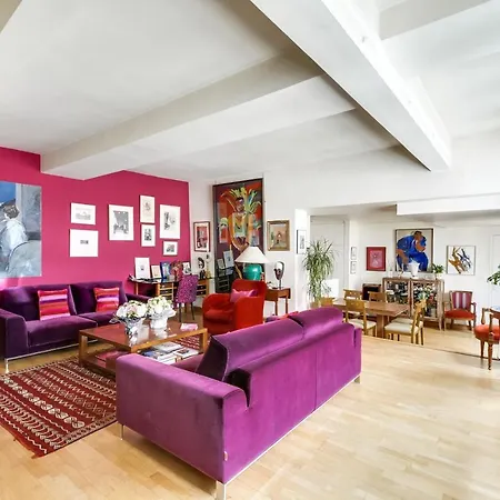 Daire Guestready - Bright And Spacious Duplex In The Heart Of Paris Paris